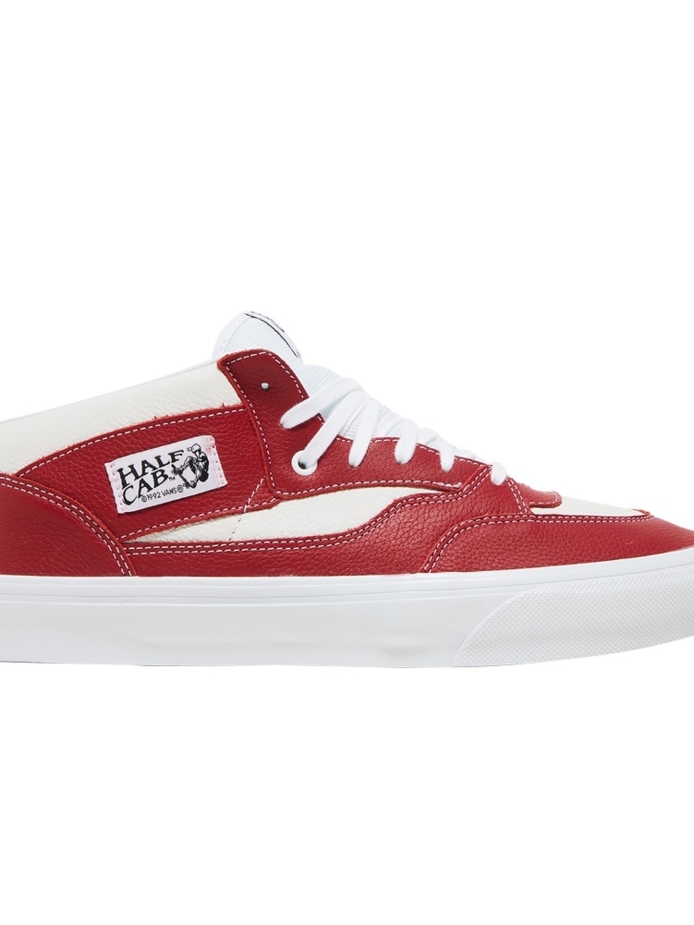 Vans Half Cab Red & White Skate Shoe Men’s 6.0 / EU 38 / Women’s 8.0